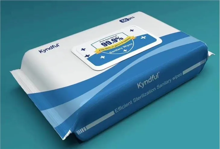 Tisu Basah Dengan Tutup