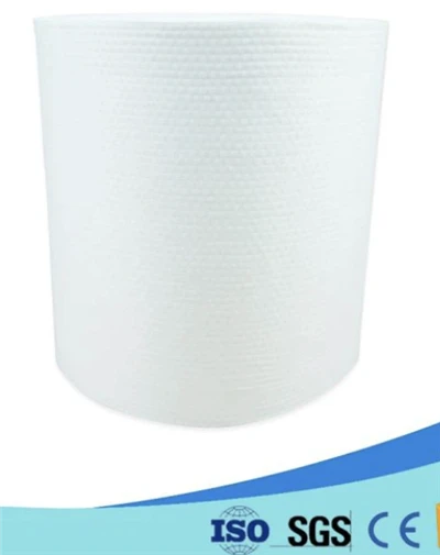 Kualitas Super Lebih Lembut Dengan Bahan Baku Tisu Basah yang Menyentuh Baik-Spunlace Nonwoven